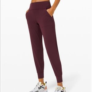 Maroon lululemon Align Jogger